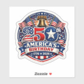 Amerika 250 aufkleber (Blatt)