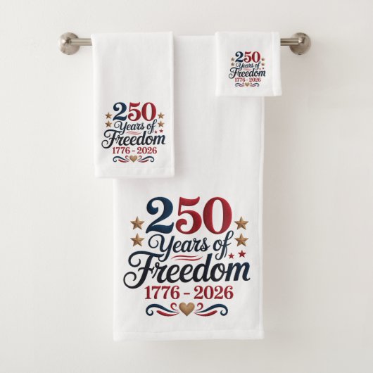 Amerika 250 badhandtuch set (Insitu)