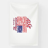 Amerika 250 banner (Vertikal)