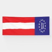 Amerika 250 Betsy Ross Banner (Horizontal)