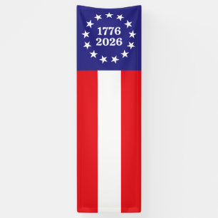 Amerika 250 Betsy Ross Banner