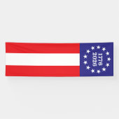 Amerika 250 Betsy Ross Banner (Horizontal)