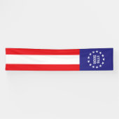Amerika 250 Betsy Ross Banner (Horizontal)