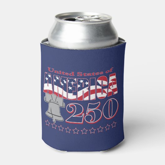 Amerika 250 dosenkühler (Kanne Vorderseite)