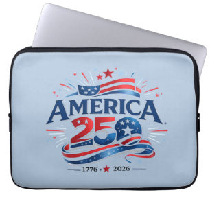 Amerika 250 Feier 1776–2026 Jubiläum Laptopschutzhülle