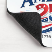 Amerika 250 Feier 1776–2026 Jubiläum Mousepad (Ecke)