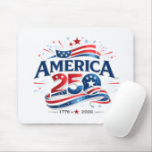 Amerika 250 Feier 1776–2026 Jubiläum Mousepad (Mit Mouse)