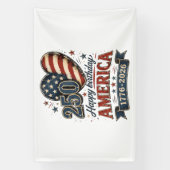 Amerika 250-Feier Banner (Vertikal)