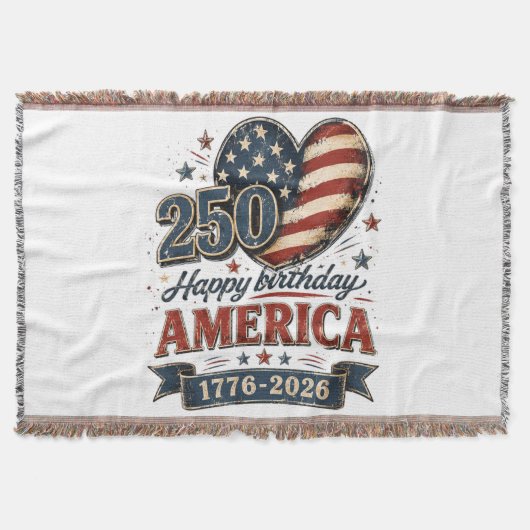 Amerika 250-Feier Decke (Vorderseite)