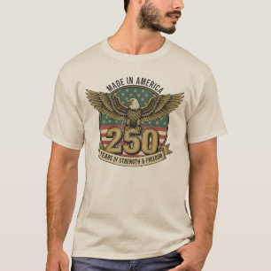 Amerika 250. Geburtstag Us Flagge 250 Jahre Amerik T-Shirt