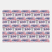 Amerika 250 geschenkpapier set (Vorderseite 2)
