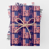 Amerika 250 geschenkpapier set (Beispiel)