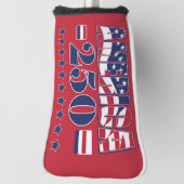 Amerika 250 golf headcover (Rotieren 90)