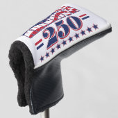 Amerika 250 golf headcover (3/4 Vorderseite)
