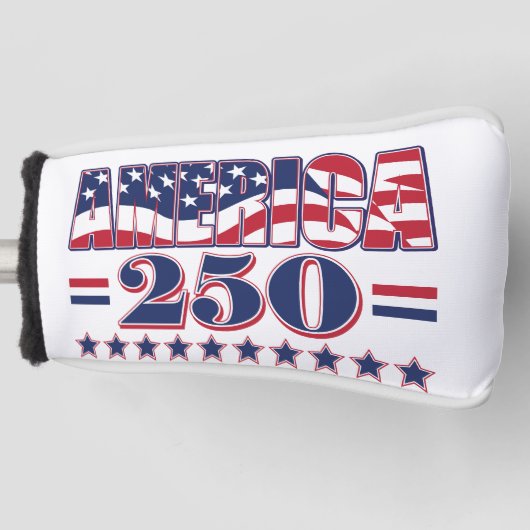 Amerika 250 golf headcover (Vorderseite)