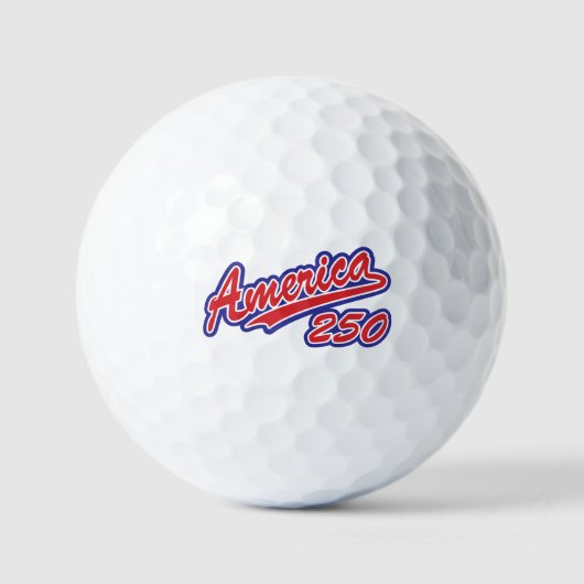 Amerika 250 golfball (Vorderseite)