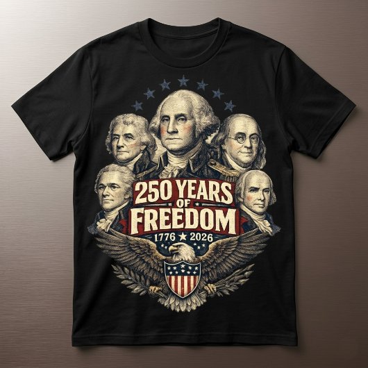 Amerika 250 Gründerväter T-Shirt