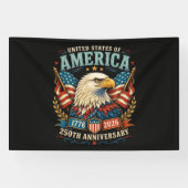 Amerika 250-Jahr-Feier Adler Banner (Horizontal)