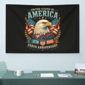 Amerika 250-Jahr-Feier Adler Banner (Messe)