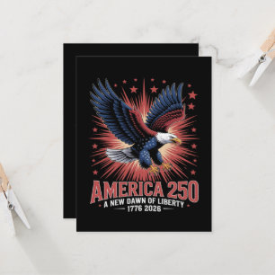 Amerika 250-Jahr-Feier Einladung