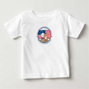 Amerika 250 Jahr Gründerväter Kinder Baby T-shirt