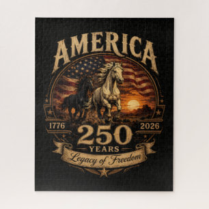 Amerika 250 Jahre 1776 2026 Jubiläum Puzzle