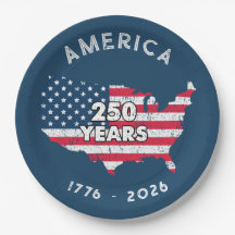 Amerika 250 Jahre 1776–2026 USA Karte Flagge Patri