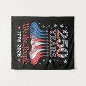 Amerika 250 Jahre 4. Juli Wandteppich (Vorderseite (Horizontal))