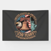 Amerika 250 Jahre Banner (Horizontal)