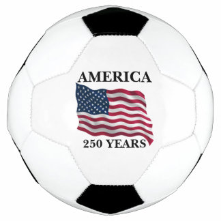 Amerika 250 Jahre Flagge Fußball
