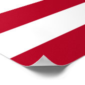 Amerika 250 Jahre Flagge Poster (Ecke)