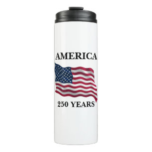 Amerika 250 Jahre Flagge Thermosbecher