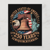Amerika 250 Jahre Flyer (Hinten)