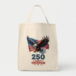 Amerika 250 Jahre Freiheit Weißkopfseeadler USA-Fl Tragetasche
