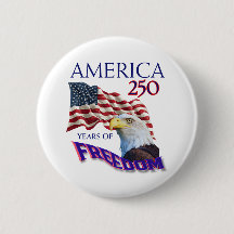 Amerika 250 Jahre Freiheitsflagge mit Weißkopfseea