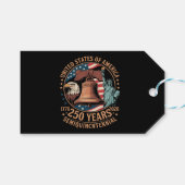 Amerika 250 Jahre Geschenkanhänger (Vorderseite (Horizontal))