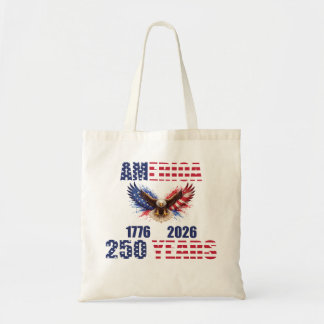 Amerika 250 Jahre – Patriotischer Adler 1776–2026 Tragetasche