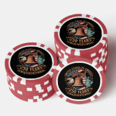 Amerika 250 Jahre Pokerchips (Stapel)