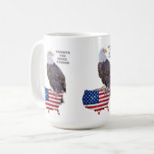 Amerika 250 Jahre Stark Kaffeetasse (Vorderseite Links)