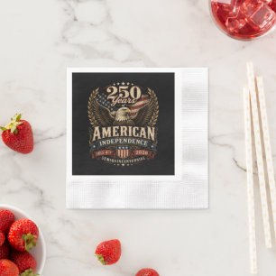 Amerika 250. Jahrestag usa Serviette