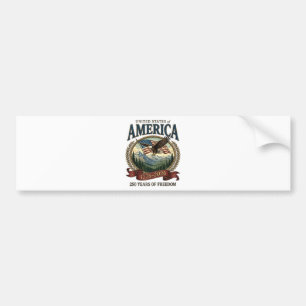 Amerika 250. Jubiläum Autoaufkleber