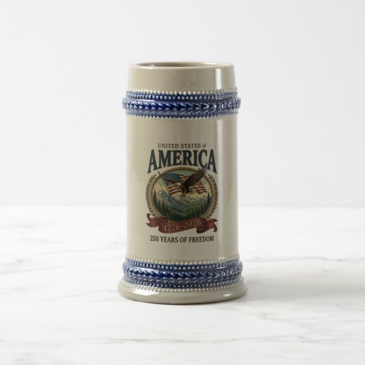 Amerika 250. Jubiläum Bierglas (Mittel)