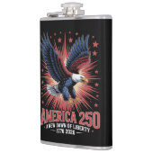 Amerika 250. Jubiläum Flachmann (Links)