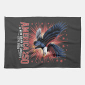 Amerika 250. Jubiläum Geschirrtuch (Horizontal)