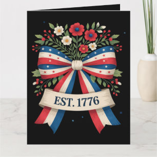 Amerika 250. Jubiläum Karte