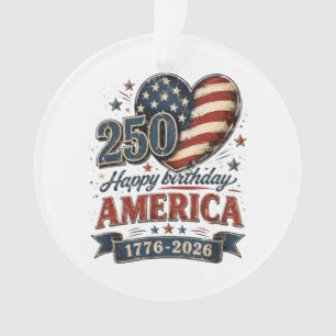 Amerika 250-Jubiläum Ornament