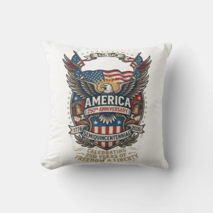 Amerika 250. Jubiläum Patriotisch 1776 Freiheit Kissen