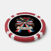 Amerika 250. Jubiläum Pokerchips (Einzeln)