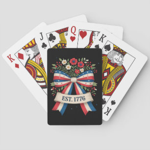 Amerika 250. Jubiläum Spielkarten