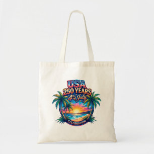 Amerika 250. Jubiläum USA Palm Beach Tragetasche